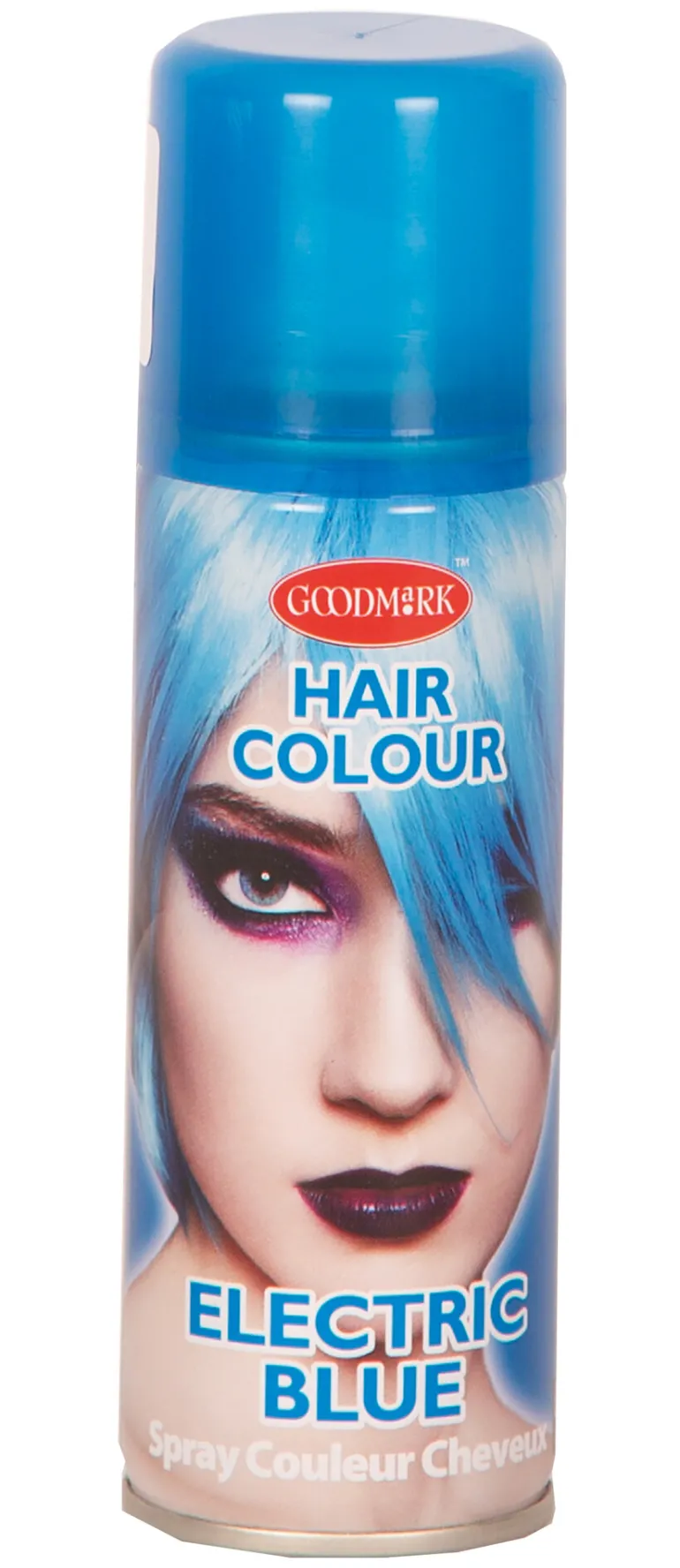Laque Cheveux Fluo Bleu En Spray - 125 ml