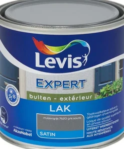 Laque expert satin gris souris 0,5 L