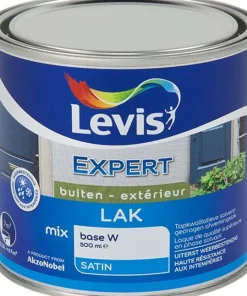 Laque expert satin mix 0,5 L blanc