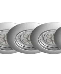 Led 5 x GU10 4,7W satin