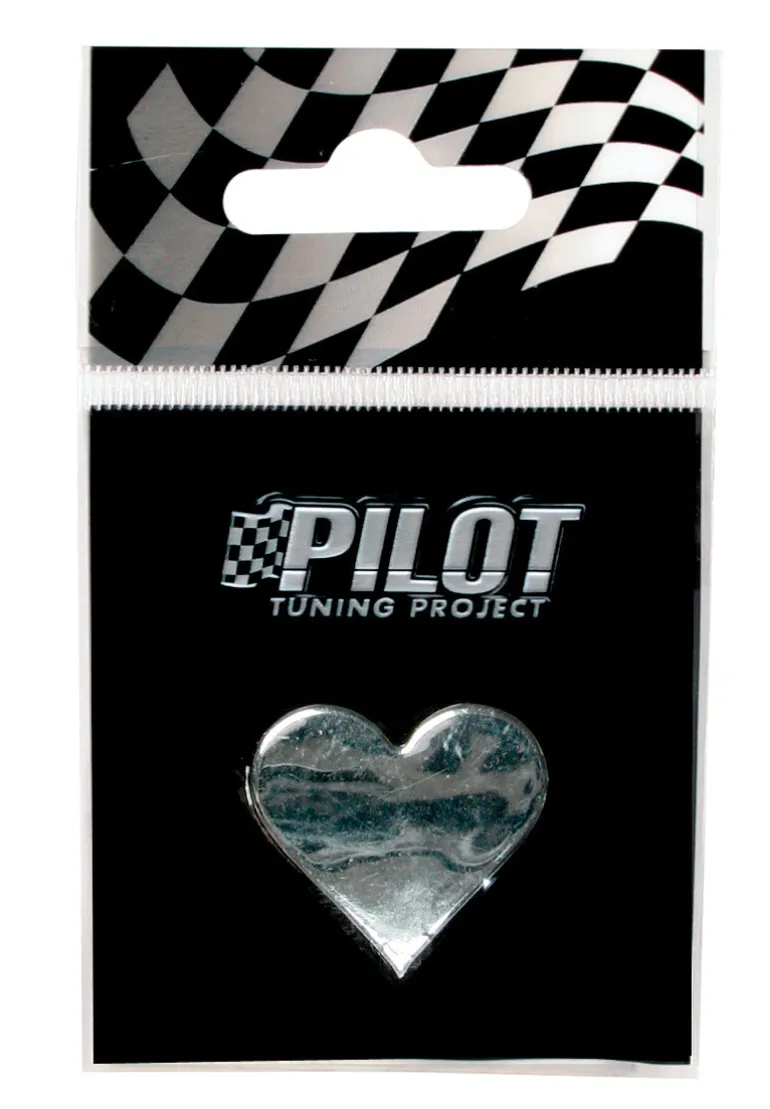 Lettre 3D coeur 18mm
