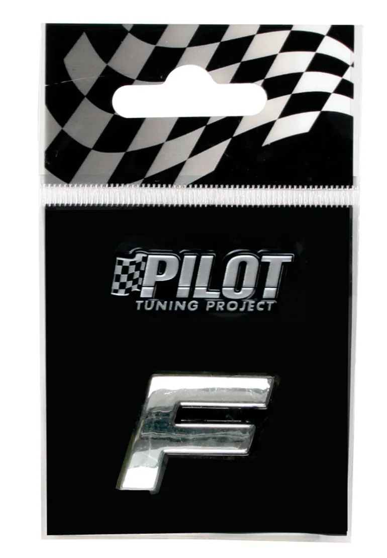 Lettre 3D F 18mm