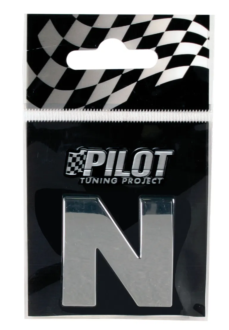 Lettre 3D N 28mm