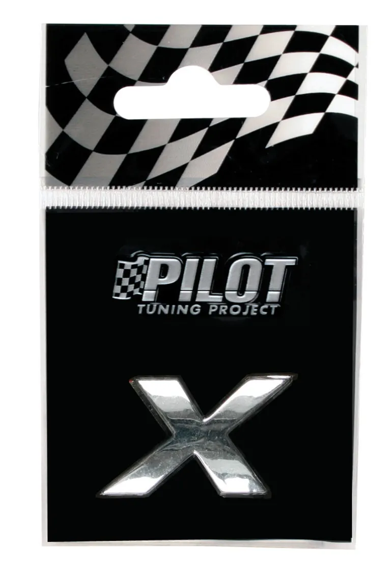 Lettre 3D X 18mm