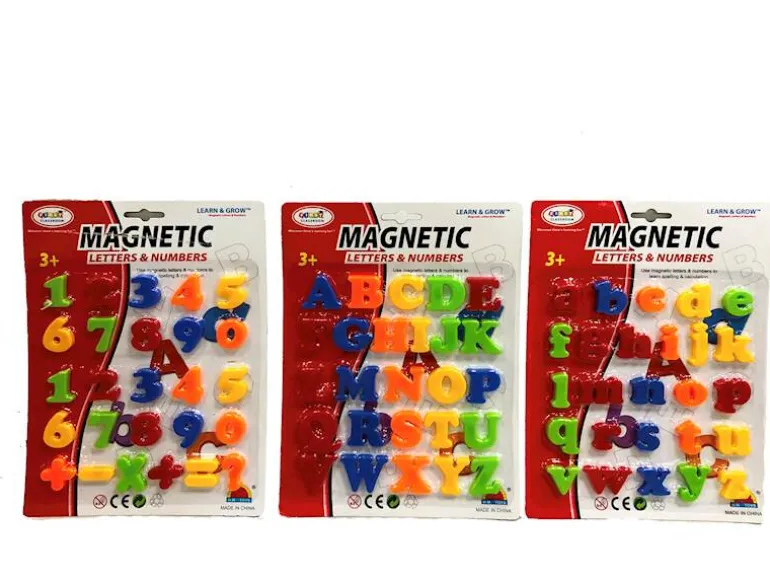 Lettres magnétique 3 assortiment