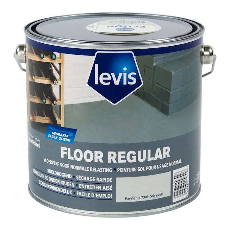 Levis floor regular gris perle 2,5 l