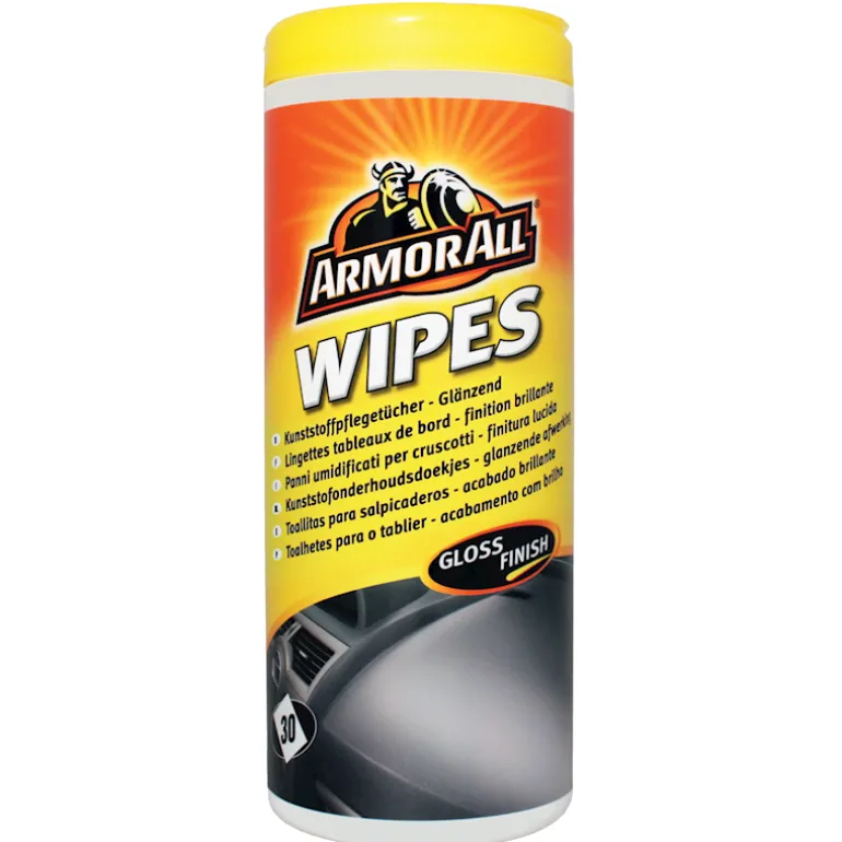 Lingettes tableaux de bord brillante - 30 pièces