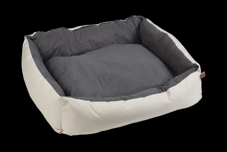 Lit Rupa beige/gris 80x70x22 cm