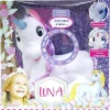 Luna Licorne Interactif - 3 Histoires - Yeux Mobiles - 36cm
