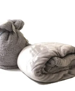 LUXE PLAID SHERPA GR 160X200