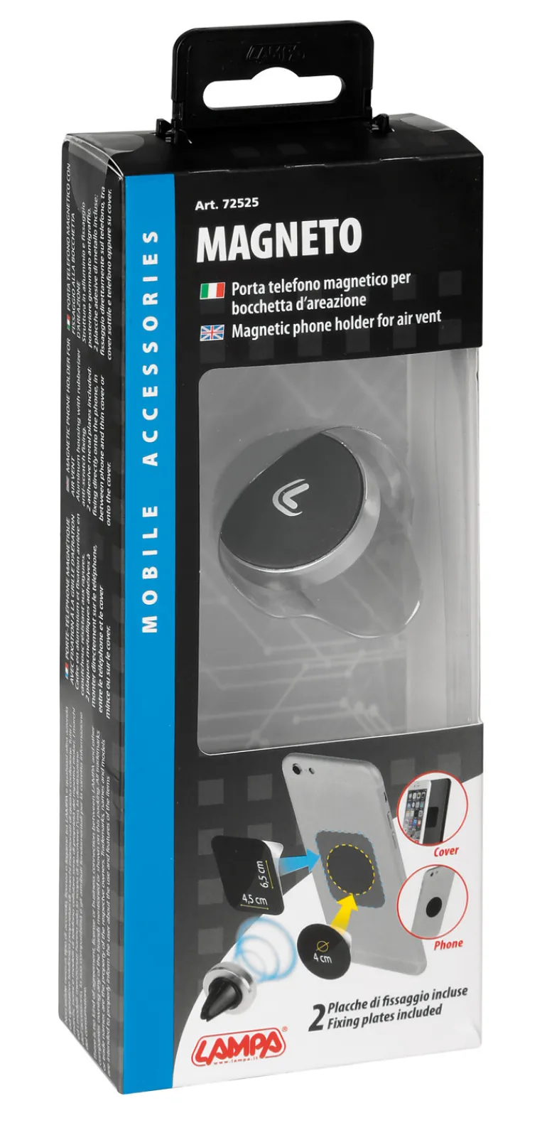 MAGNETO Clip Porte Telephone