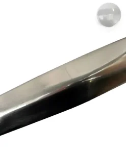 Manivelle gauche en acier 170 mm 9/16'' plastifié