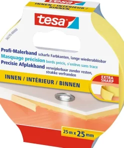 Masquage Precision Indoor jaune 25 m x 25 mm