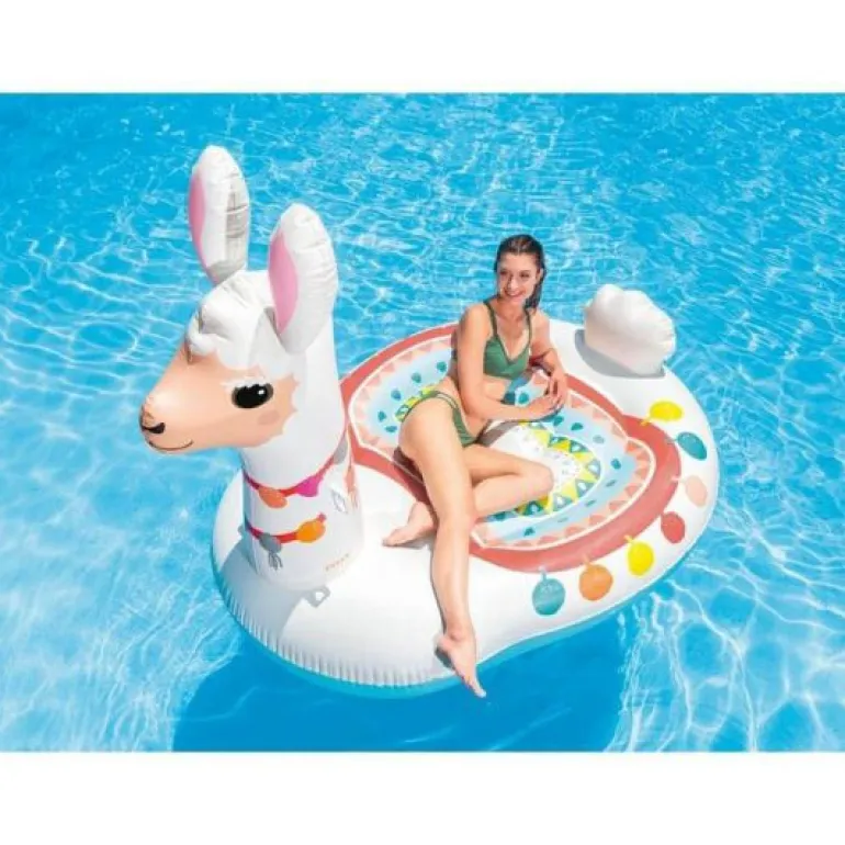 Matelas gonflable géant Lama 201x147x173 cm