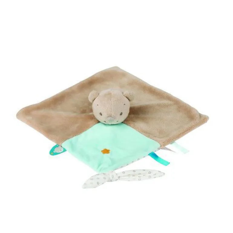 Mia & Basile Doudou Basile ours