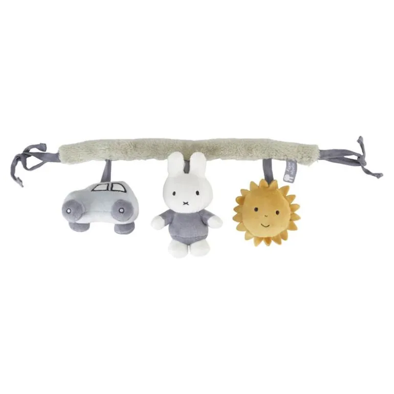 Miffy Car Chaîne d'activités pour Poussette Fluffy Blue