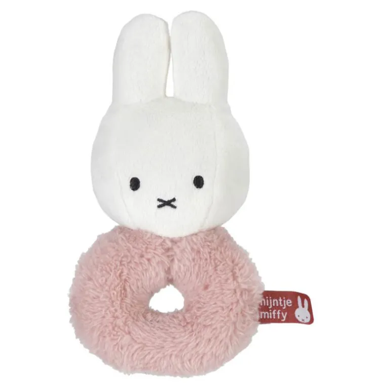 Miffy Hochet Fluffy Pink