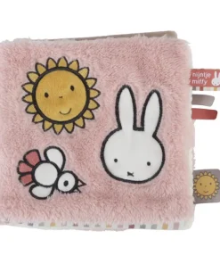 Miffy Livre tissu d'activités Fluffy Pink