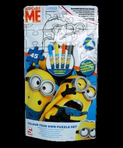 Minions colour puzzles