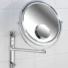 Miroir cosmétique pivotant 3x-7x