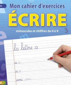 Mon cahier d'excercices écrire