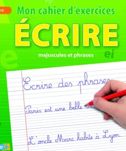 Mon cahier d'excercices écrire