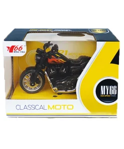 Moto de course avec son et lumière