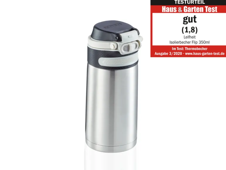 Mug isotherme Flip 350ml silver