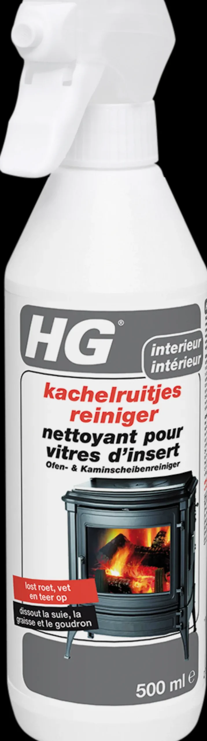 Nettoyant pour vitre d'insert 500 ml