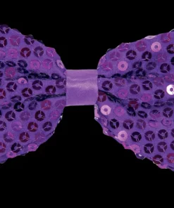 Noeud paillette, purple