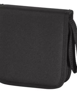Nylon wallet 32 cd noir/rouge