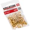 Oeillets laiton 7 mm 120 pièces