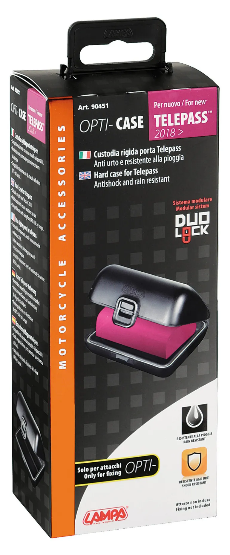 OPTI-CASE Pour TELEPASS 2018->