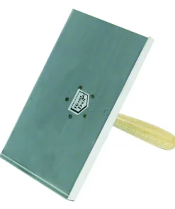 Palette retouche modèle droit avec poignée en bois 230 x 150 mm