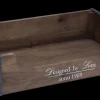 Panier chien en bois