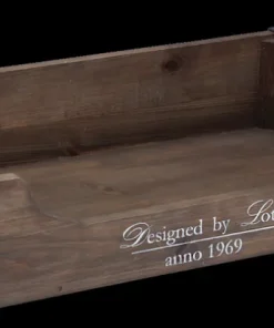 Panier chien en bois
