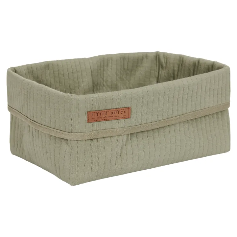 Panier de toilette grand Pure Olive