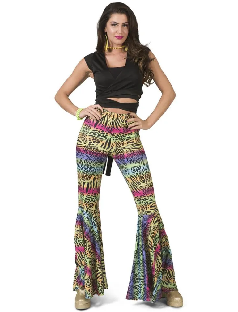 Pantalon Hippie à imprimé animalier Femmes - Taille 40/42