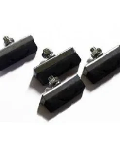 Patins de freins 40 mm avec écrous 4 pièces