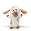 Peau mouton mouton wolly 22 cm