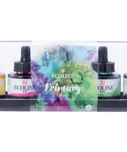 Peinture à l'eau Ecoline 5x30 ml