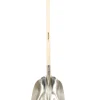 Pelle grain aluminium avec manche-D