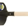 Pelle nr 1 noir avec manche en hêtre