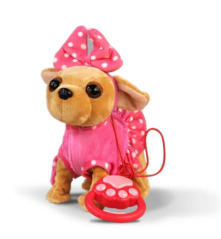 Peluche Ourson Animal de Compagnie Chien Nanou