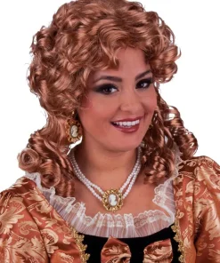 Perruque baroque avec boucles