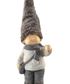 Petit garçon avec bonnet 24,5x73 cm