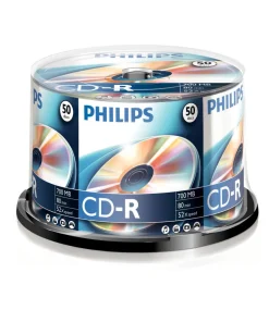 Philips CD-R 80 min / 700 MB spindle 50 pièces