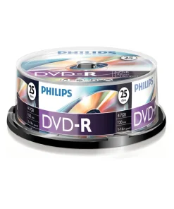 Philips DVD-R 4,7 GB 16x spindle 25 pièces