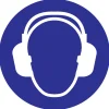 Pictogram protection de l' oreille Ø 18 cm