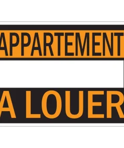 Pictogramme appartement à louer 23 x 33 cm